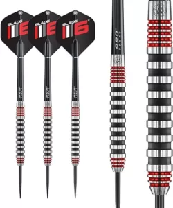 Black Friday deal for Winmau Advance 500 series dart depicting the full set up