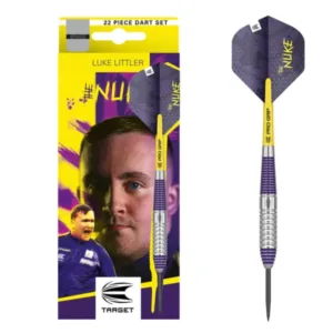 Box of Luke Littler brass darts set