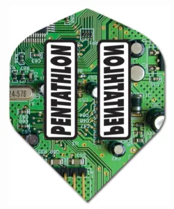 Luke Humphries Pentathlon dart flights