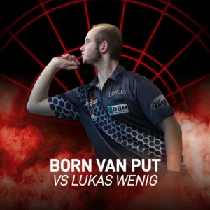 Born van Put the 16 year old Belgian darts Kid