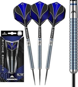 Richie Edhouse dart setup