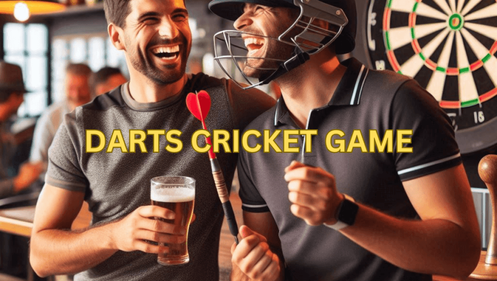 Darts players enjoy a game of cricket