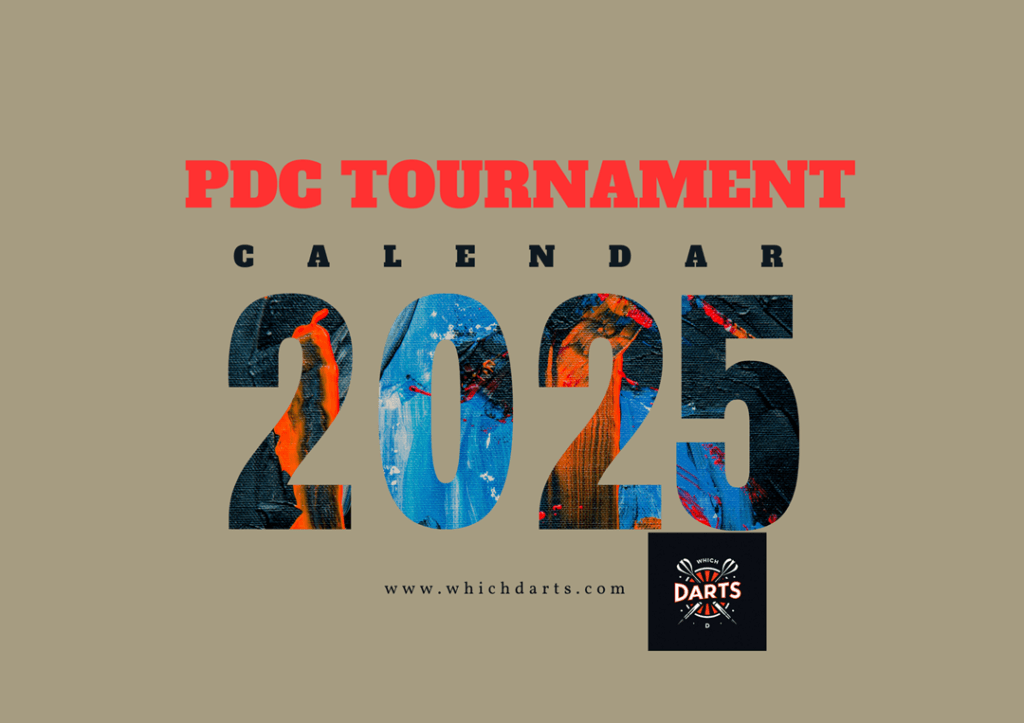Calendar of the 2025 PDC darts schedule