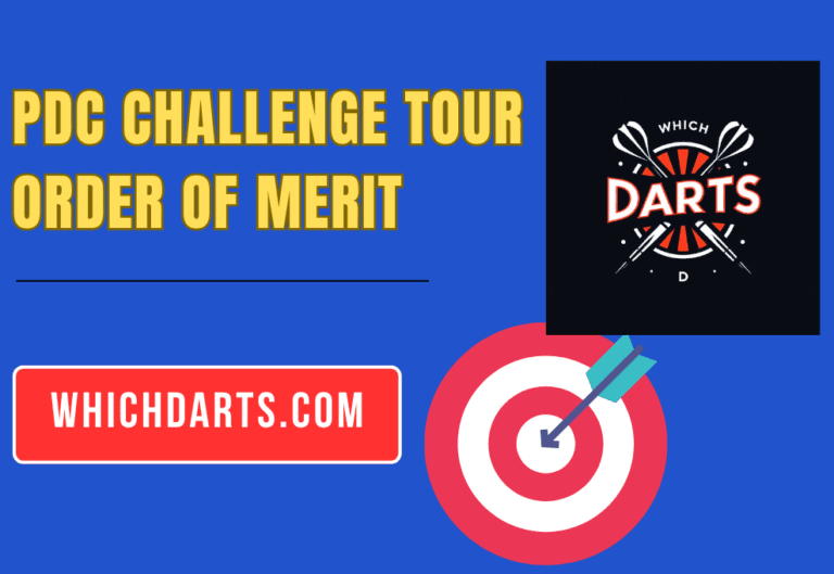 Which darts pdc challenge tour order of merit