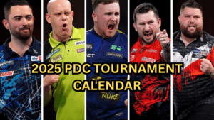 Stars of darts tournament schedule 2025