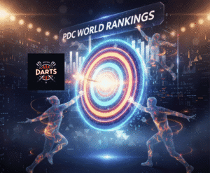 Darts world rankings updated as tournaments progress
