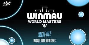 Winmau World masters logo