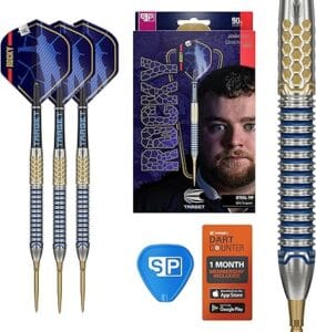 The Josh Rock darts for sale differe slightly from his exact darts setup