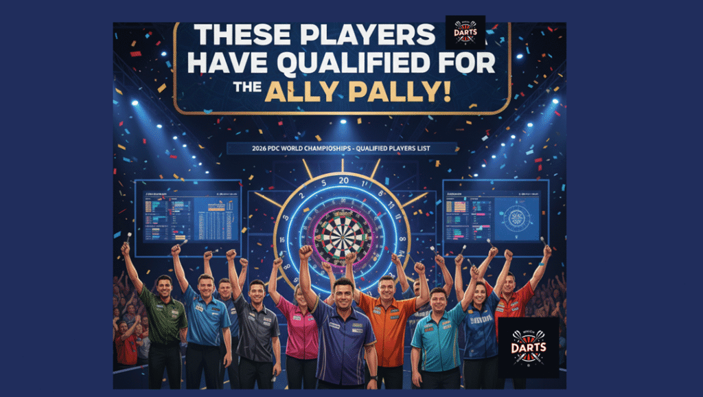 Every darts player qualified for the 2026 PDC Darts World Championships
