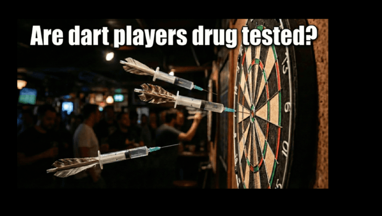 Are professional dart players drug tested in the PDC