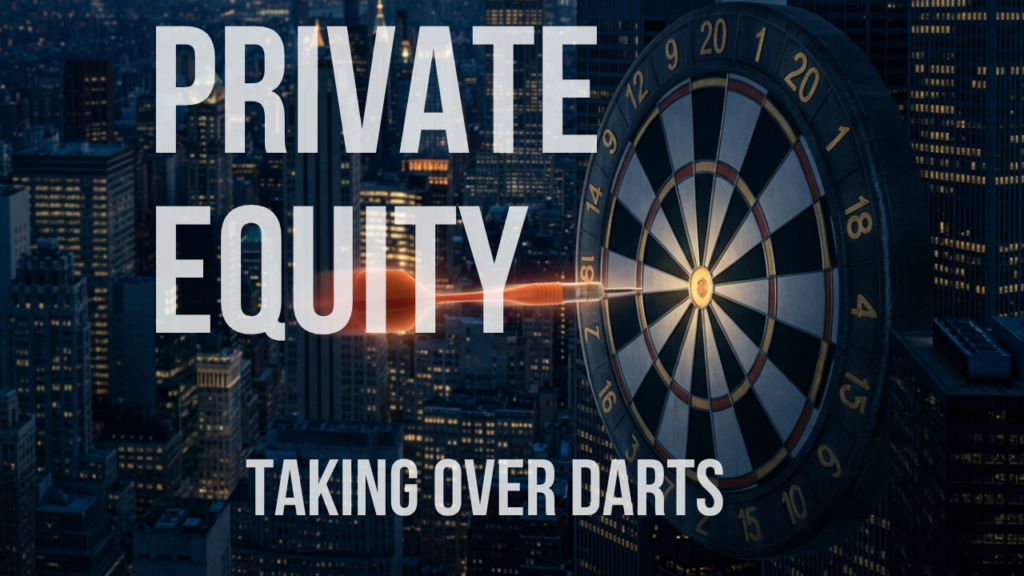 Private Equity taking over Darts