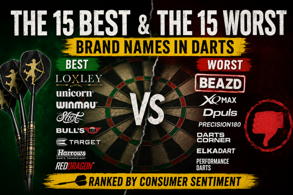 The 15 Best — and 15 Worst — Brand Names in Darts